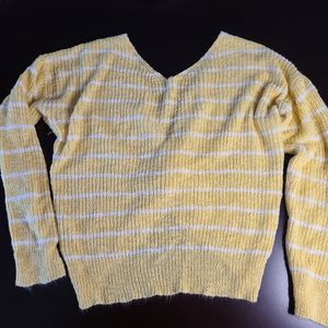 Love tree yellow sweater
